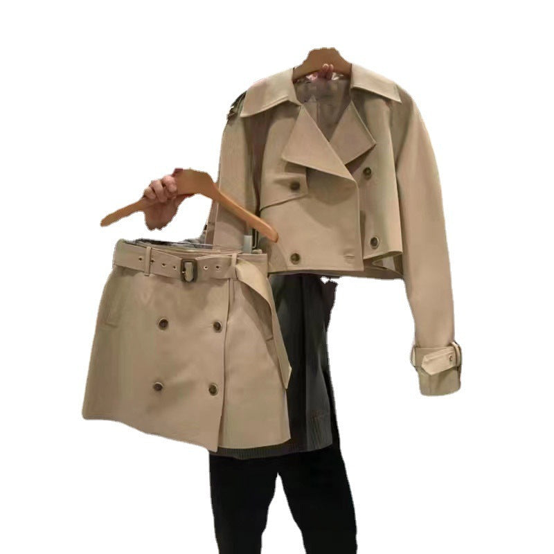 Trench-coat Style Co-ord