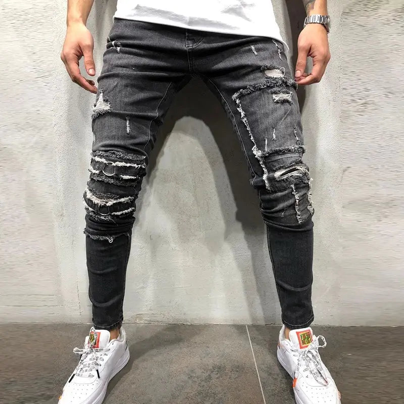 Slim Denim Trousers for Men for