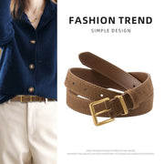Genuine Leather Belt for Classic Style sophisticated colors