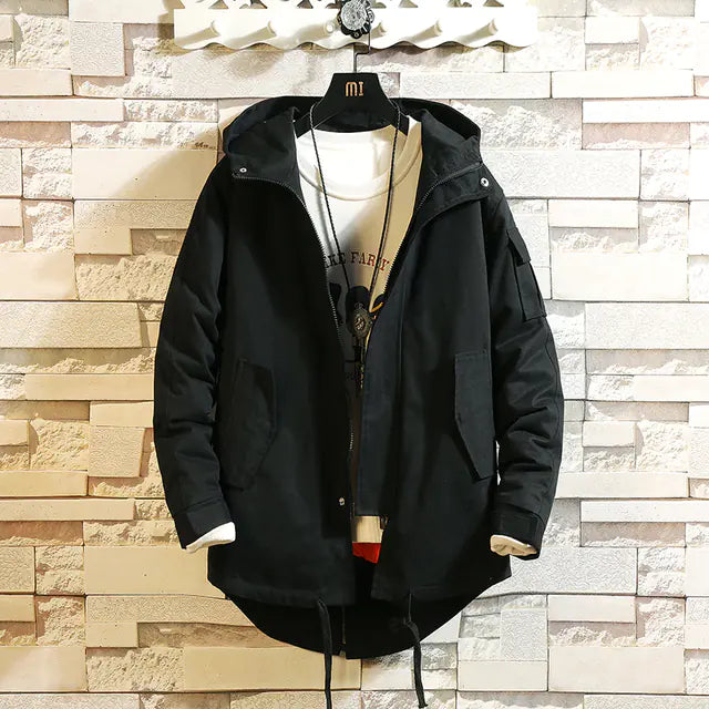 Mens Camouflage Hoodie Jacket for