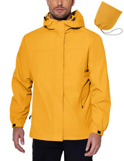 COOFANDY Mens Waterproof Windbreaker